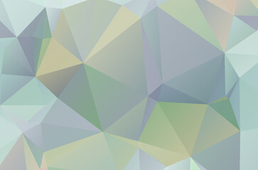 Multi color geometric triangular low poly background style
