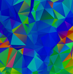 Abstract multicolor full Color rainbow background. Vector polygonal design illustrator