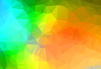 Obraz premium Abstract multicolor full Color rainbow background. Vector polygonal design illustrator