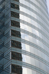 modern office building in the city