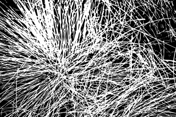 Black and white background. Monochrome grunge background. Abstract texture of dirt, dust, blots, chips. Dirty dirty surface