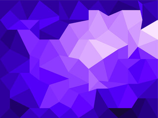 Abstract polygon backgrounds violet Color