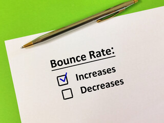 Questionnaire about online marketing