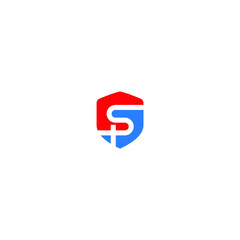 SP logo SP icon SP vector SP monogram SP letter SP minimalist SP triangle SP flat Unique modern flat abstract logo design  