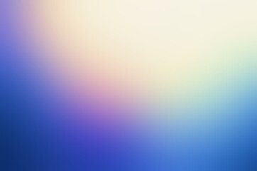 Fantasy sky blue blur background with pink spot. Abstract soft gradient.