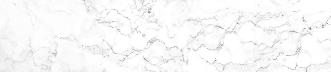 Obraz premium Luxury of white marble texture and background for decorative design pattern art work. Marble with high resolution
