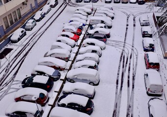 NEIGE SUR VILLE DE LYON