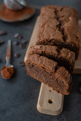 sweet home made Chocolate pound cake
