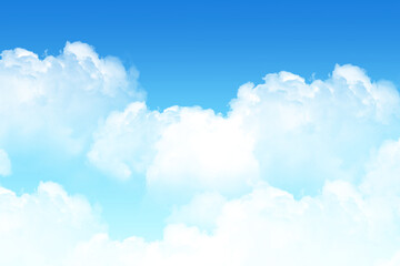 Hintergrund Vorlage Layout Website Wolke blauer Himmel Sonne hell weiß Fliegen Vorgelperspektive in den Wolken oben Ozonschicht Wolkenband Atmosphäre Wetter Natur Luft Wasser Tropfen Tröpfchen 