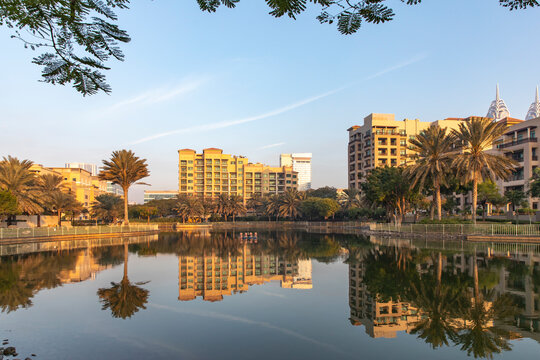 Emirates Hills greenery and villas