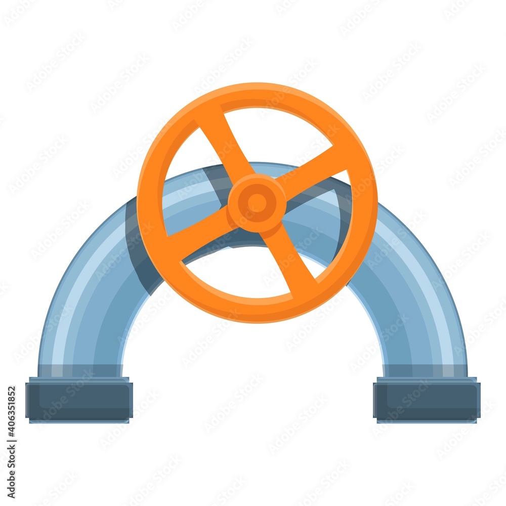 Poster pipeline icon. cartoon of pipeline vector icon for web design isolated on white background