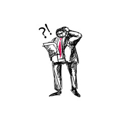 Doodle Business Character