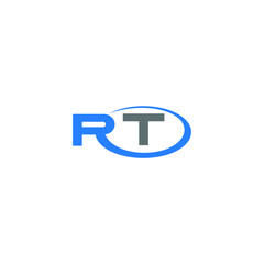 RT logo RT icon RT vector RT monogram RT letter RT minimalist RT triangle RT flat Unique modern flat abstract logo design  