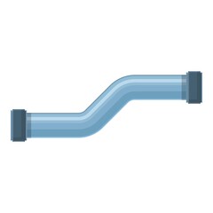 Pool pipe icon. Cartoon of pool pipe vector icon for web design isolated on white background