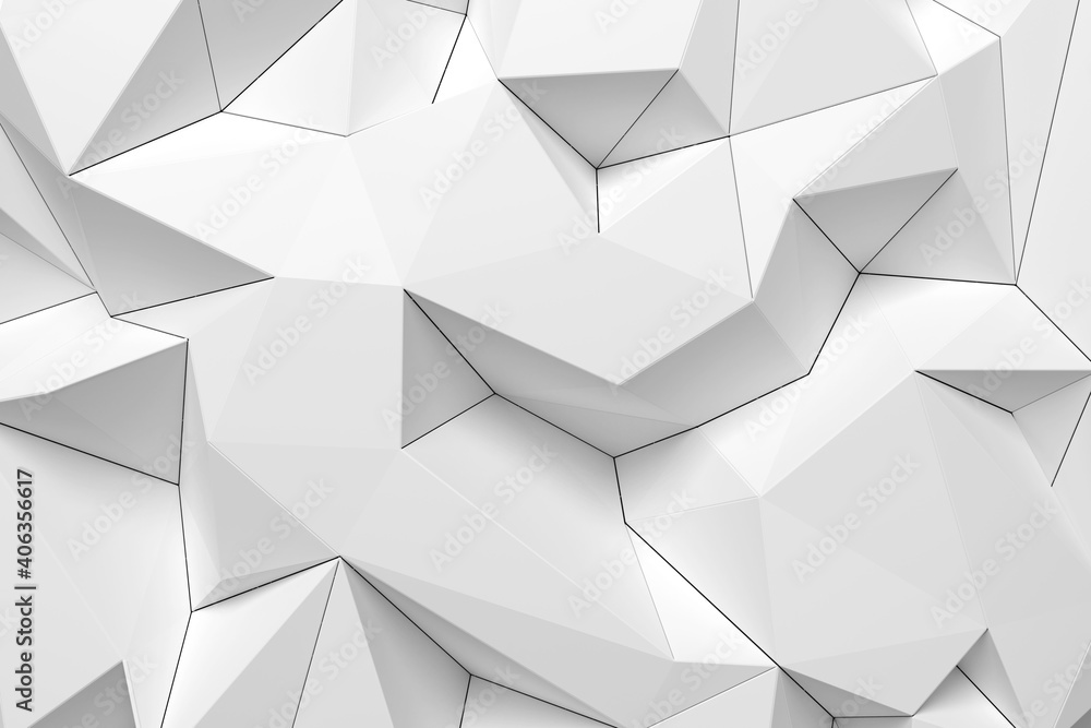 Wall mural abstract background of modern wall. 3d rendering.