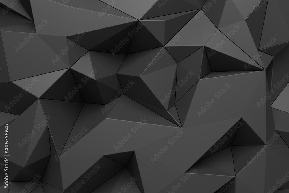 Sticker abstract background of modern wall. 3d rendering.