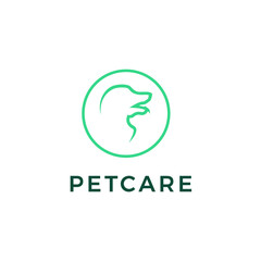 Pet Care animal Community Logo Design Concept