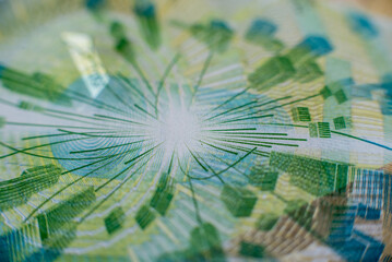 World money collection. Fragments of Swiss money