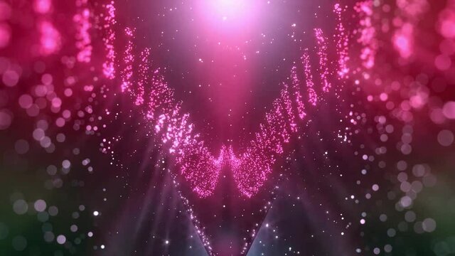 Triangle Pathway Glowing Meditation Wallpaper Video Effect Vfx Most Compilation Attached Colorful Church Special Daily - 4K Moving Motion Background Animation Abstract VJ Visual