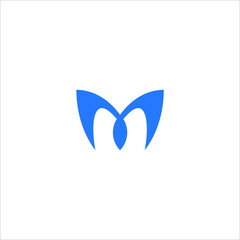 M logo M icon M vector M monogram M letter M minimalist M triangle M flat Unique modern flat abstract logo design  