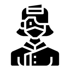 Reception icon for web element , webpage, application, card, printing, social media, posts etc.