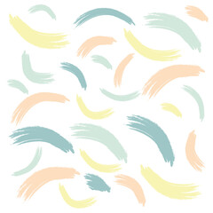 
Background. Watercolor strokes Pastel colors. Vector