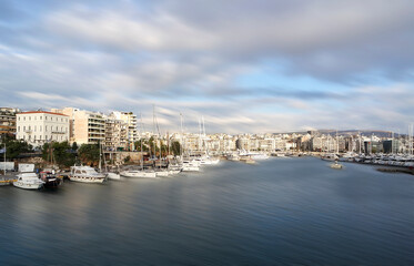 view of Marina Zeas, Piraeus,Greece