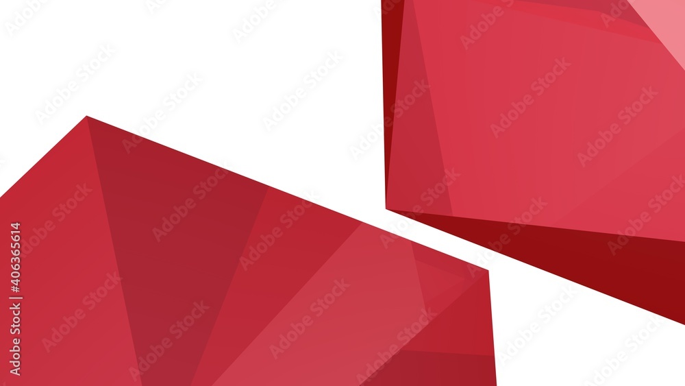 Poster multicolored abstract polygonal background. rendering an image.