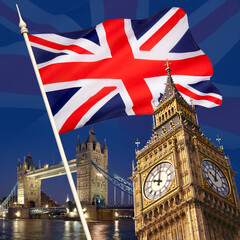 Fototapeta na wymiar United Kingdom - Tourist Destinations