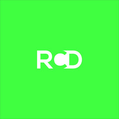 RCD logo RCD icon RCD vector RCD monogram RCD letter RCD minimalist RCD triangle RCD flat Unique modern flat abstract logo design 