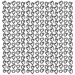 お洒落なハートを詰め込んだ壁紙