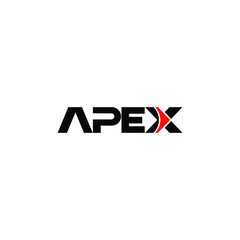 Apex Monogram Initial Letter Business Logo Design Concept