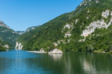 lake in the mountains