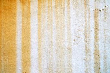 Red Fungus on White Concrete Wall Background, Suitable for Construction Concept.