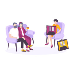 Interior Designer Illustration