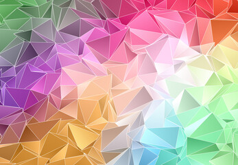 Abstract Low-Poly background. triangulated texture. Design 3d. Polygonal geometrical pattern. Triangular modern style