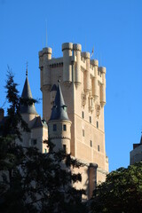 Fototapeta premium Torre de Juan II en el Alcázar de Segovia