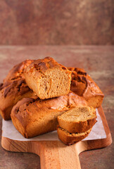 Honey spicy rye mini loaves
