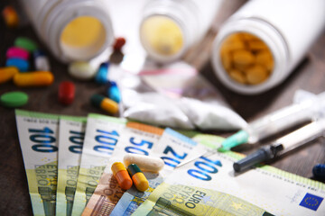 Addictive substances, including cigarettes and drugs