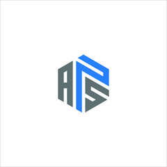 APS logo APS icon APS vector APS monogram APS letter APS minimalist APS triangle APS flat Unique abstract logo design  