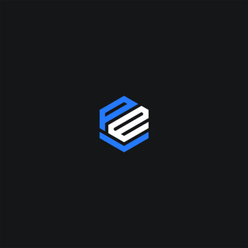 PVE logo PVE icon PVE vector PVE monogram PVE letter PVE minimalist PVE triangle PVE flat Unique abstract logo design  