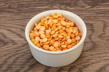 Dry peas for cooking