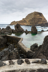 Fototapeta na wymiar Natural Pools of Porto Moniz, Madeira island