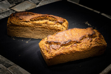 Pan de Centeno hecho en casa con masa madre