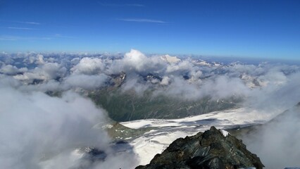 Alps, National Park in the Grossglockner area of ​​Austria, rocks, cliff