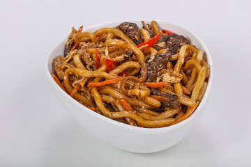 Asian Fried noodle with beef