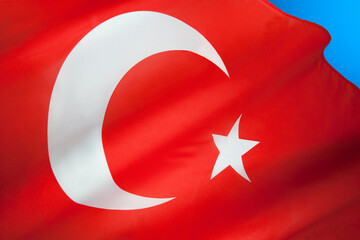 Obraz premium Flag of Turkey