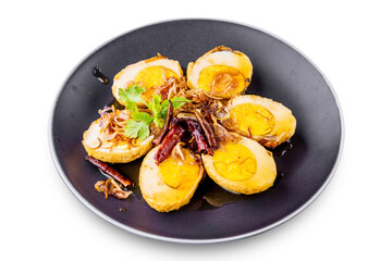 Egg with Tamarind Sauce