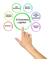 Five Components of  E-Commerce Logistics.