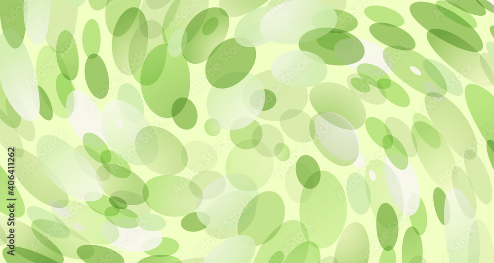 Poster abstract green circle decorative of geometric elements mesh pattern design backdrop. overlapping for